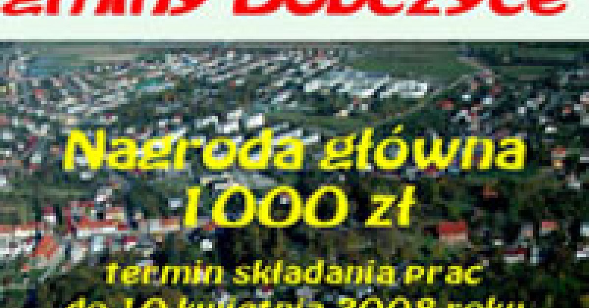 Zgarnij 1000 złotych za logo Dobczyc