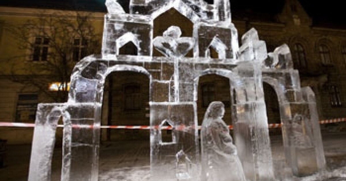 Międzynarodowy Festiwal rzeźby w lodzie 2011