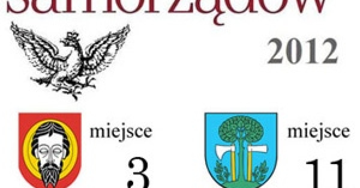 Ranking Samorządów 2012: Dobczyce na 3, Myślenice na 11 miejscu