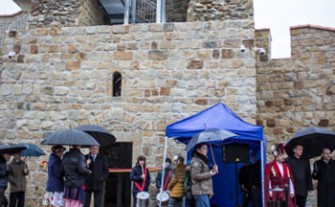 Dobczyce: Zrekonstruowali basztę i mur zabytkowego zamku