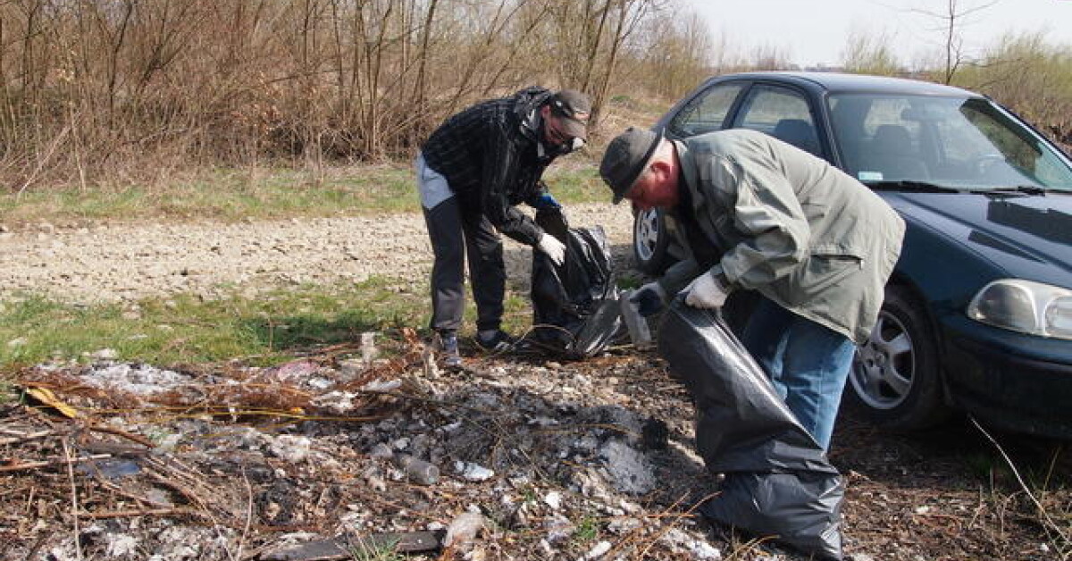 Dobczyce: Wędkarze wysprzątali brzeg Raby