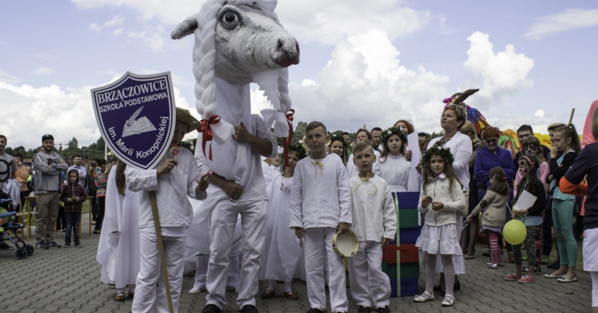 Parada Najpiękniejszych Kóz Dobczyckiego Wypasu 2015