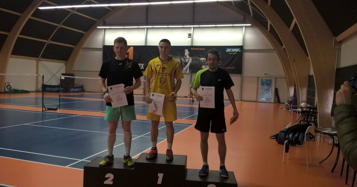 Badminton: Tomasz Matoga kolejny raz na podium