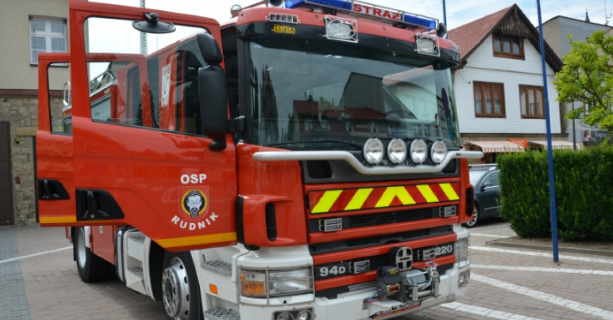 Rudnik: OSP ma nowy samochód strażacki