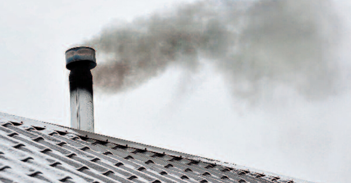 Tak wygląda dym wydobywający się z twojego komina? Będziesz musiał zmienić piec