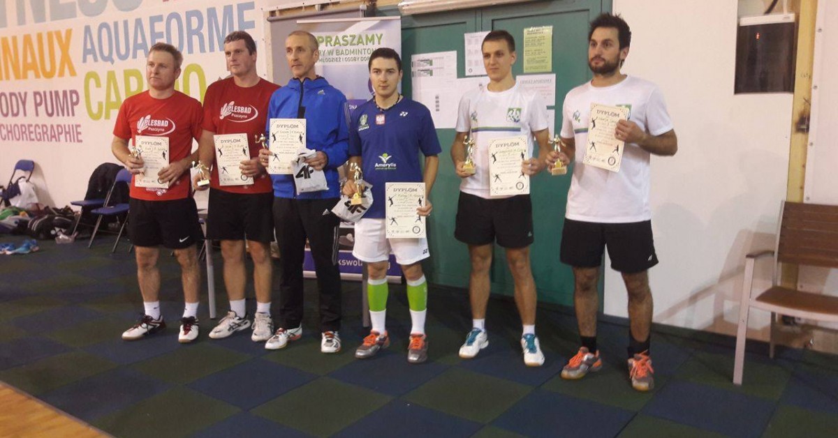 Badminton: Dwa złota na podium