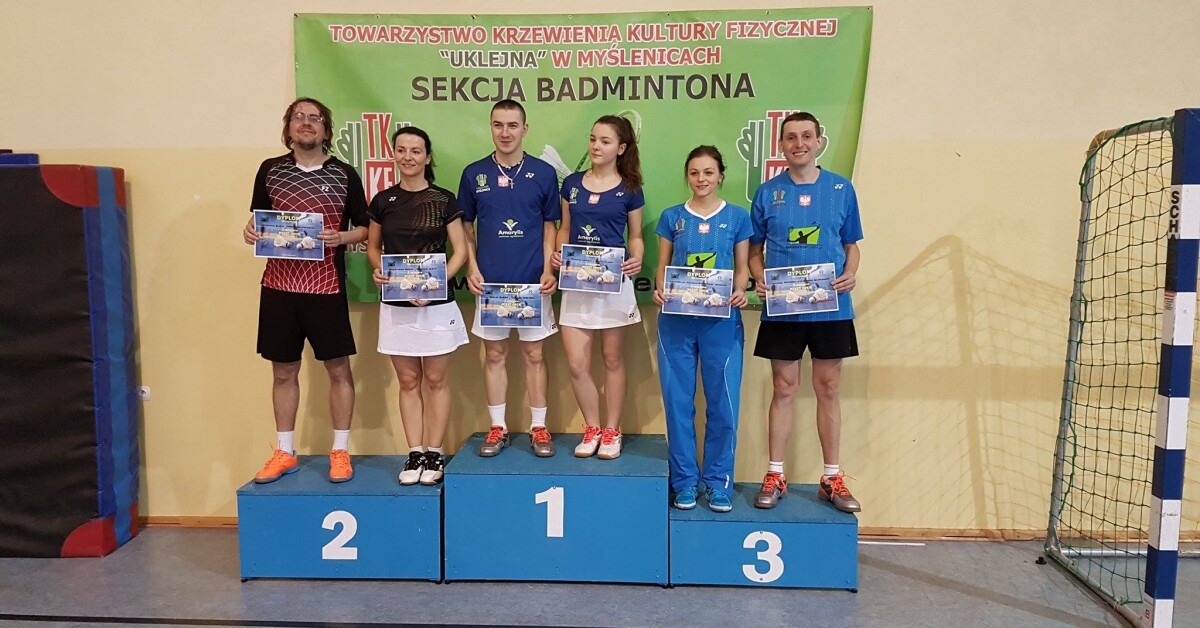 Badminton: II Runda GP TKKF Uklejna w Deblach i Mikstach