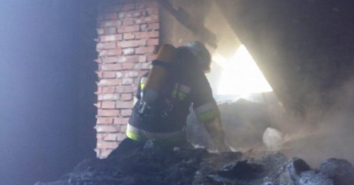 Myślenice: Pożar poddasza przy ul. Orzeszkowej