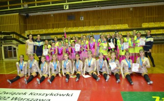 Mistrzostwa Polski Cheerleaders: 7 złotych medali dla Lady Fitness