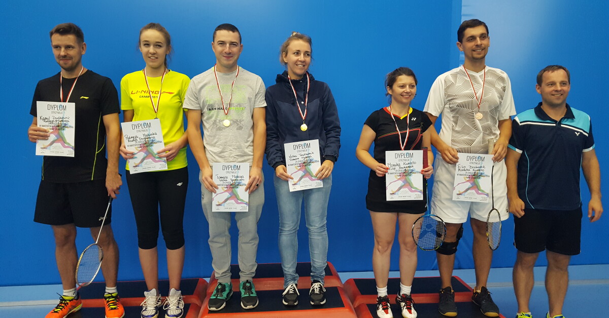 Badminton: Tomasz Matoga trzy razy na pierwszym miejscu
