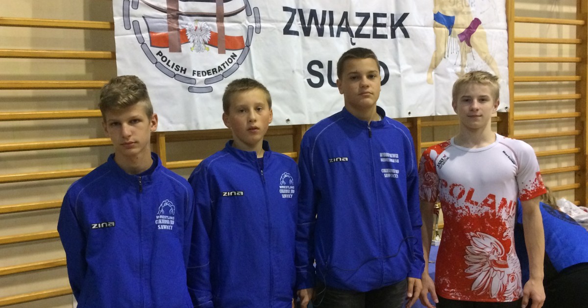 Sumo: Z Pucharu Polski przywieźli trzy medale 
