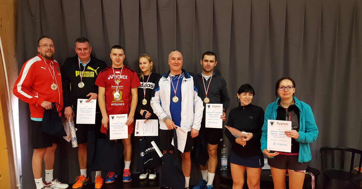 Badminton: Matoga i Płachta zdominowali zawody w Mazańcowicach