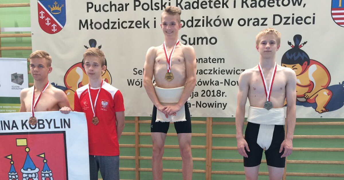Sumo: Krzysztof Szpakiewicz wraca z medalem z Pucharu Polski wraca