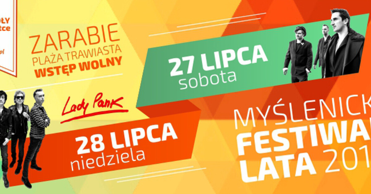 Myślenicki Festiwal Lata 2019: Zagra Zakopower i Lady Pank [WIDEO]