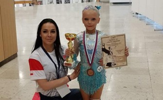 Fitness: Ma dopiero 7 lat, a już zdobyła brązowy medal w Mistrzostwach Europy