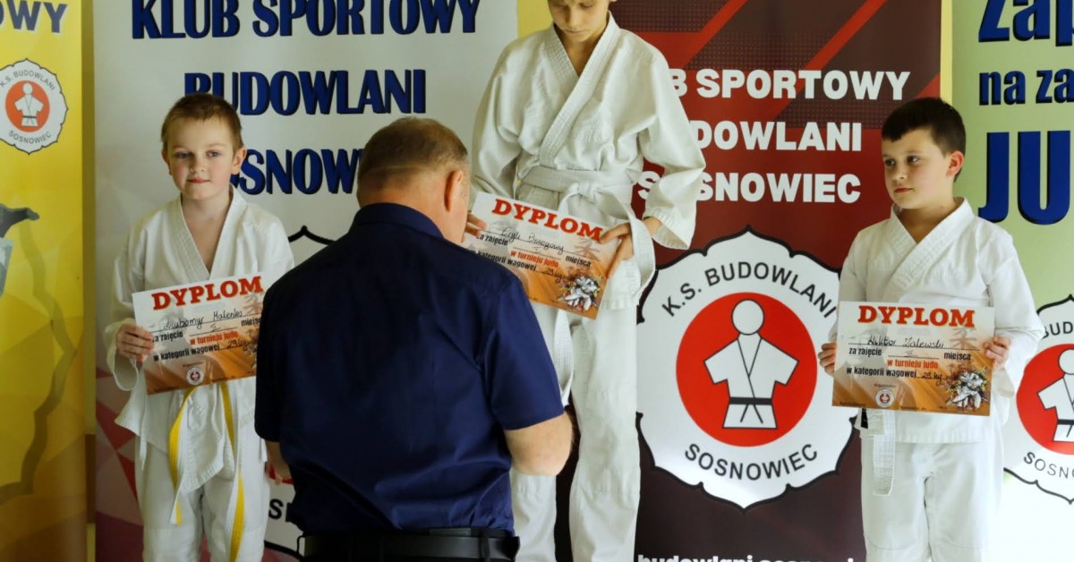 Judocy TG Sokół wracają z Sosnowca z medalami