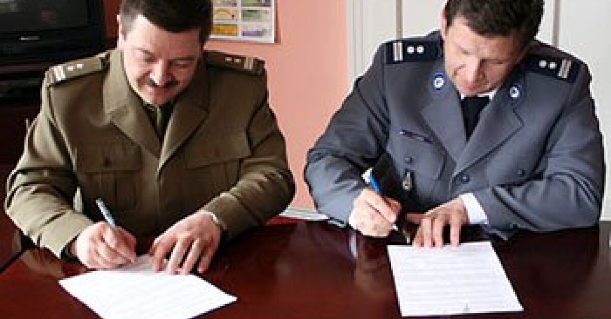 Policja podpisała porozumienie ze strażą graniczną