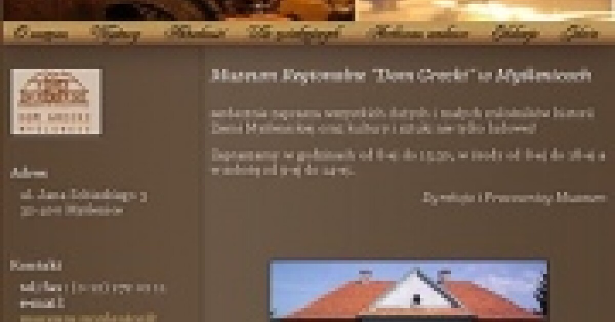 muzeum.myslenice.edu.pl - nowe miejsce dla kultury