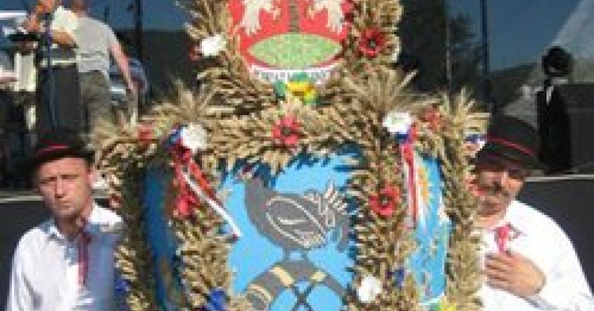 Pcim: X Dożynki Powiatowe 2008