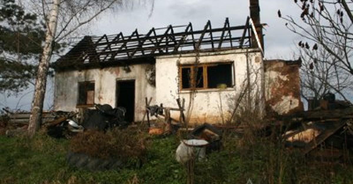 Gruszów: dwóch mężczyzn zginęło w pożarze