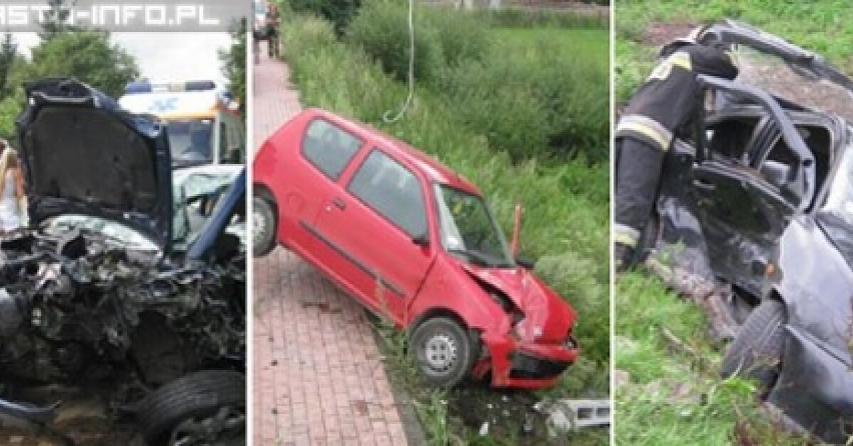 Krzeczów, Pcim, Trzemeśnia: 7 osób rannych w jeden dzień