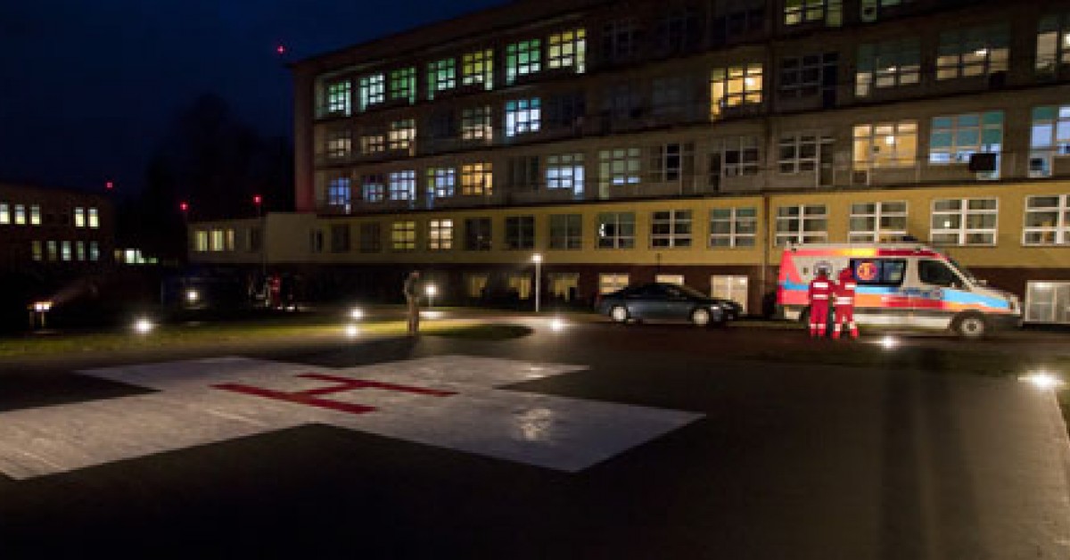 Szpital: Otwarcie lądowiska dla helikopterów