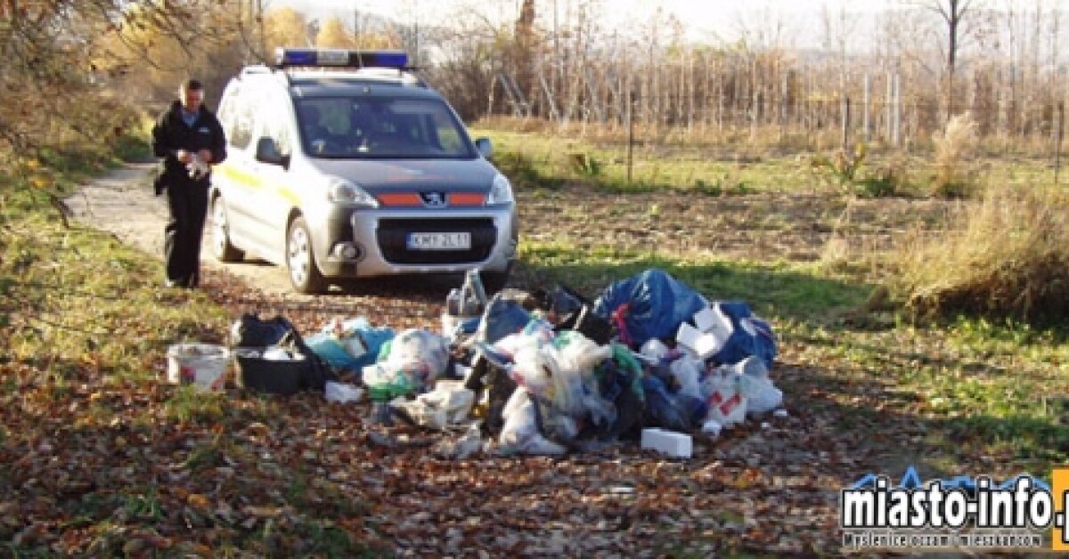 Polanka: Dzikie wysypisko śmieci. Straż miejska kontroluje posesje