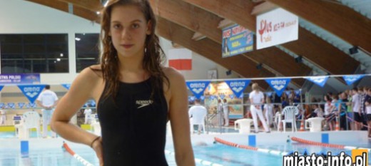 Pływanie: Magdalena Bazyl w finale podczas debiutu na Mistrzostwach Polski seniorów