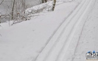 Zarabie: Ścieżka rowerowo-biegowa w zimie dla narciarzy