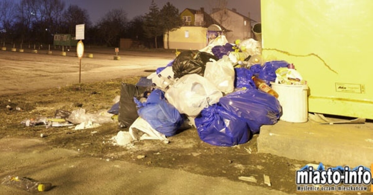 Mieszkaniec Myślenic wytwarza 200 kg śmieci rocznie, inni kilkakrotnie mniej - dlaczego?