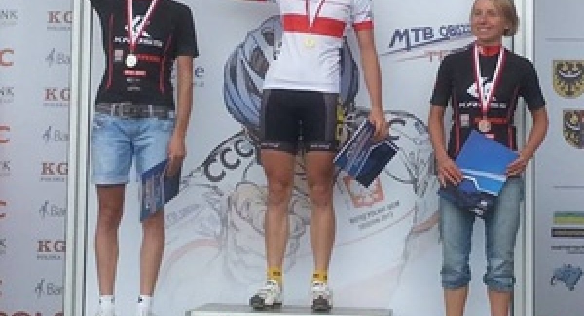 Anna Szafraniec wice mistrzynią Polski w maratonie rowerowym