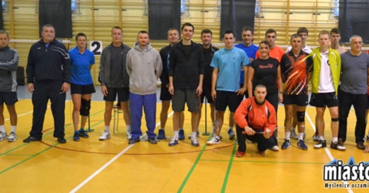 Badminton: W pierwszej rundzie grand prix Myślenic zagrało 31 zawodników 