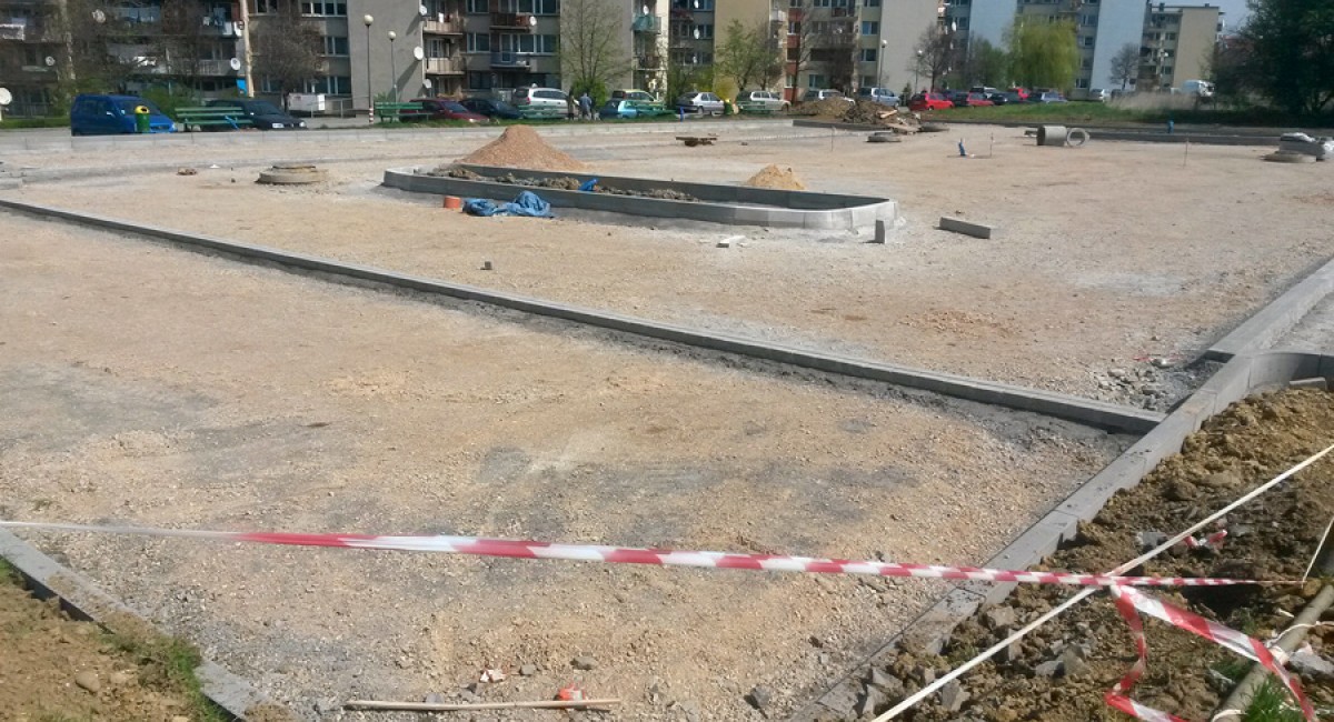 Osiedle Tysiąclecia: W miejscu boiska powstaje parking