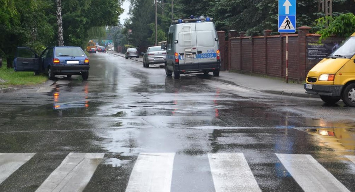 Myślenice: Potrącił kobietę na przejściu i stracił prawo jazdy