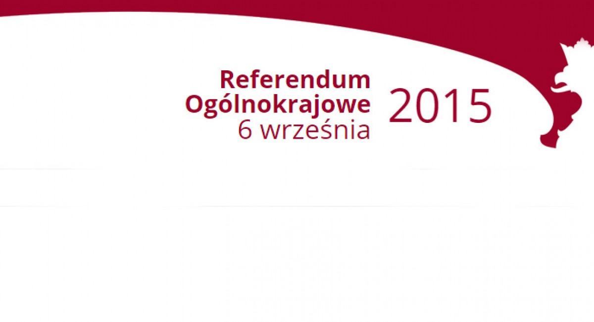 Referendum 2015: Katastrofalna frekwencja. Wyniki dla kraju i powiatu