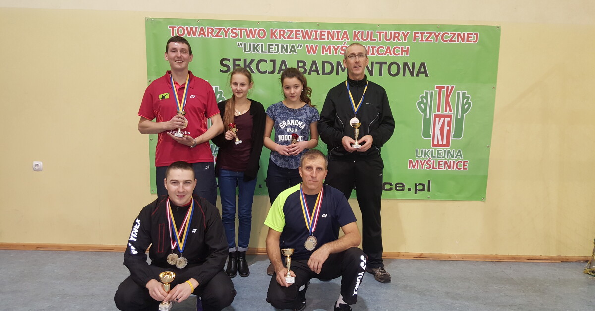 Badminton: Finały dla TKKF Uklejna