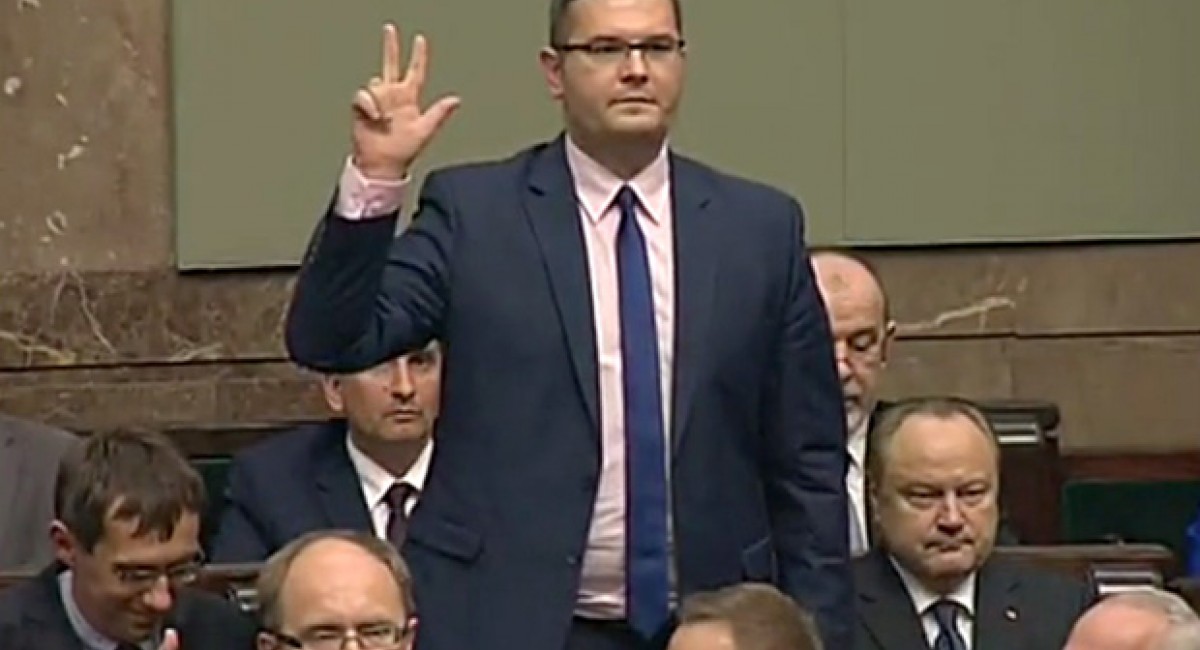 Jarosław Szlachetka w Sejmie. Złożył ślubowanie