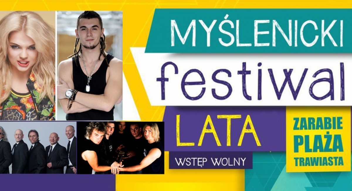 Myślenicki Festiwal Lata 2016: Kto na sobotę, kto na niedzielę?