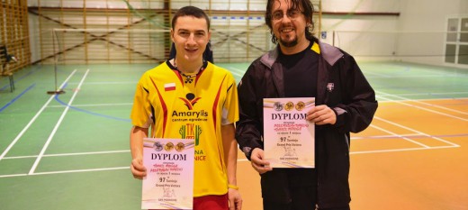 Badminton: Tomasz Matoga z dwoma złotami