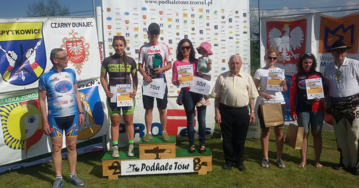 Kolarstwo szosowe: Podhale Tour Magda Horabik na podium