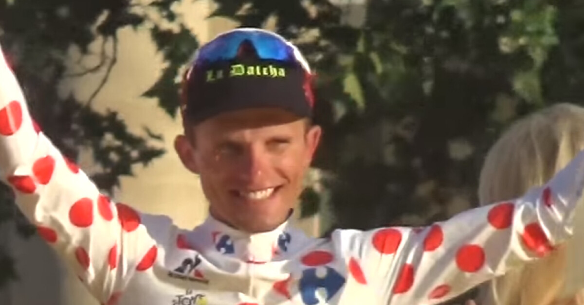 Kolarstwo: Rafał Majka najlepszym góralem Tour de France [WIDEO]