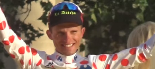 Kolarstwo: Rafał Majka najlepszym góralem Tour de France [WIDEO]