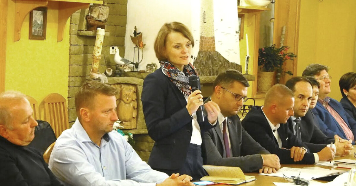 Stróża: Jadwiga Emilewicz o planie rozwoju przedsiębiorstw 