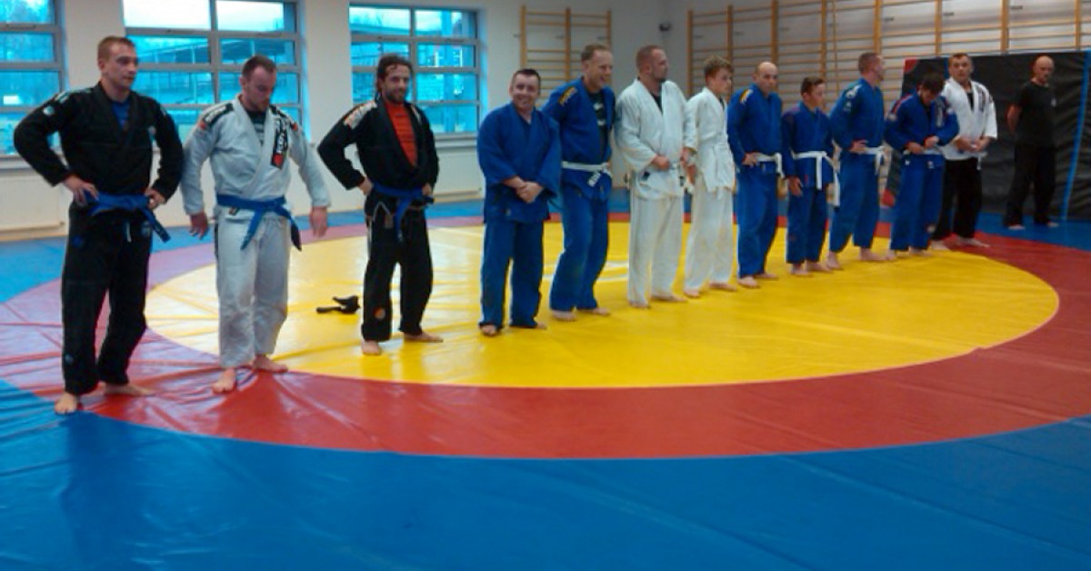 Trenowali z pionierem jiu-jitsu