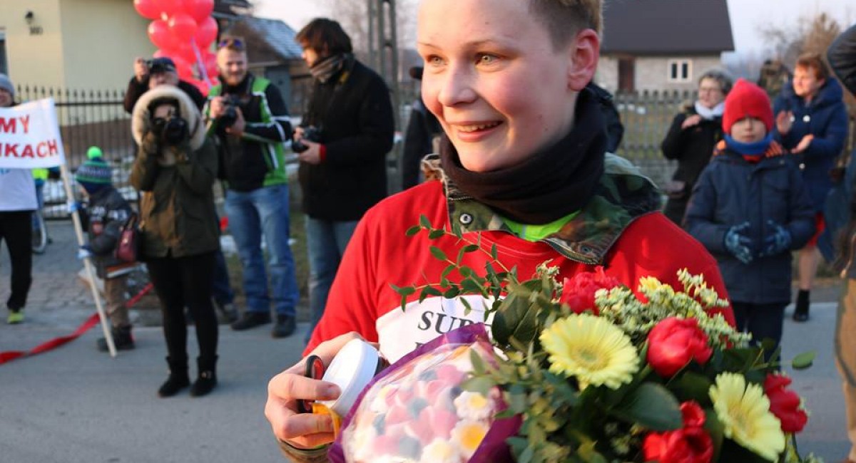 Supermoc dla życia: Natalia dobiegła do Stadnik. Pokonała 800 km