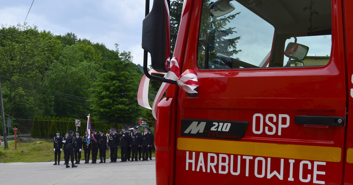Harbutowice: Strażacy mają nowy wóz 
