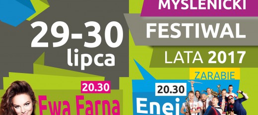 Myślenicki Festiwal Lata 2017: Ewa Farna czy Enej? Kto dał większe show?