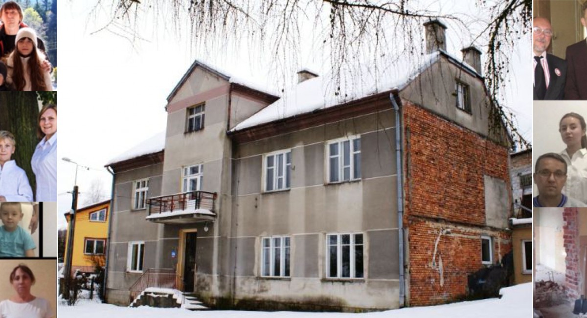 Z Donbasu do Krzywaczki. Zamieszkali w starym przedszkolu. Potrzebują pieniędzy na remont