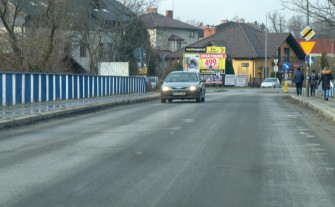 Myślenice: W tym roku przebudują most na Rabie i ulicę Zdrojową