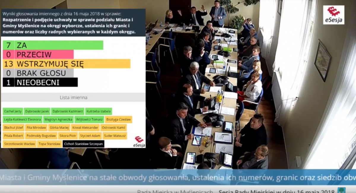Myślenice: Radni wyznaczyli okręgi wyborcze. Mieszkańcy Chełmu będą głosować... w Osieczanach